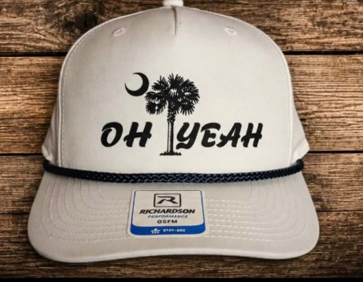 The Oh Yeah Palmetto Rope Hat