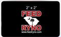2x2 Feed Ryno Sticker Two Pack