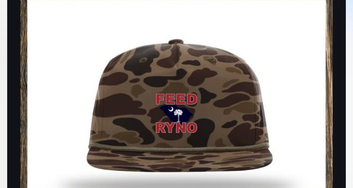 The Camo Feed Ryno Navy/Red Rope R112