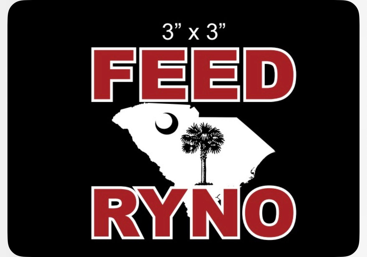 Feed Ryno 3x3 Sticker 2 pack