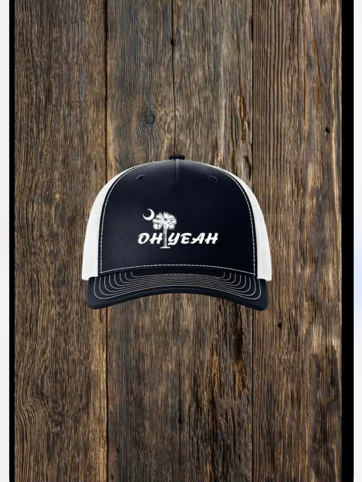 The Oh Yeah Navy Palmetto R 112